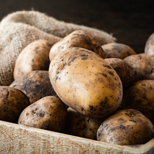 Fresh potatoes